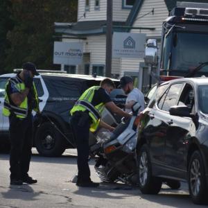 crash scene