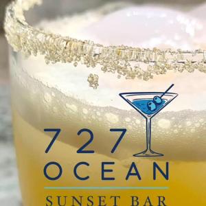 Happy Hour Daily at 727 Ocean Sunset Bar 3-5PM