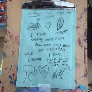 paper on clipboard