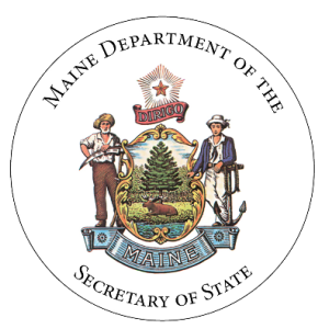 Maine Department of Secretary of State logo