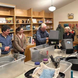 Jock Robie will lead an indoor Worm Bin Harvest workshop at Merryspring Nature Center on Tuesday, April 28, at 5:30 pm. This free workshop is generously co-sponsored by Camden Riverhouse Hotel.  This session is for any interested alumni and new students. Attendance is free and pre-registration required by emailing info@merryspring.org or calling 207-236-2239.