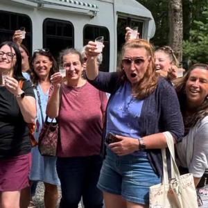 Having fun and making new friends. Photo courtesy Kelly Hokkanen