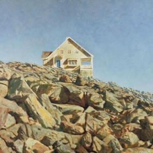 house on the rocks