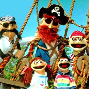 puppets in pirate costumes