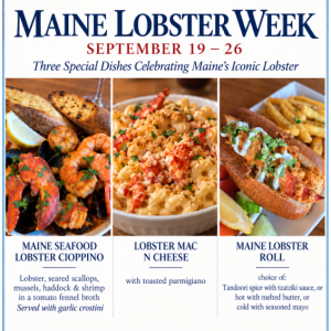 Maine Lobster Week at 727