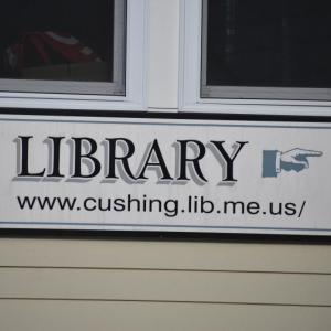 library sign