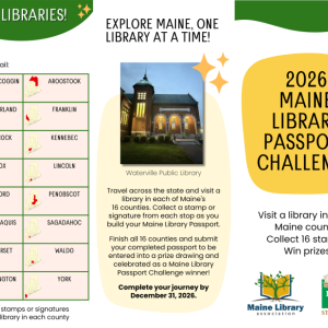 Library passport brochure page 1