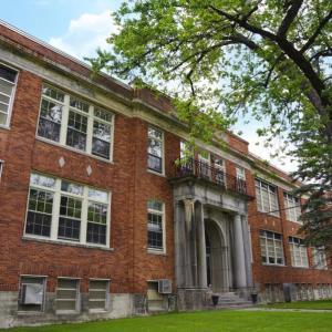 brick building