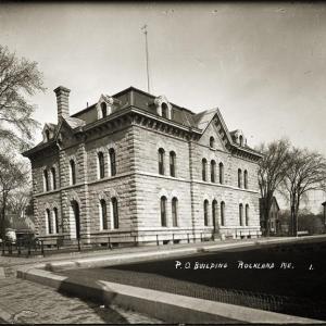 black and white photo of historic building