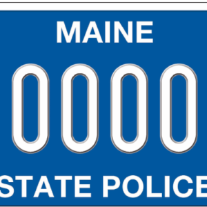 commemorative license plate template