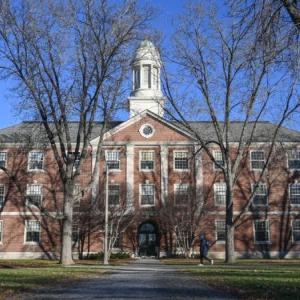 exterior of a building on the university of maine campus