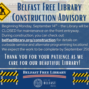 library construction advisory poster