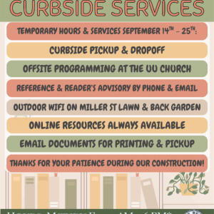 library curb-side services