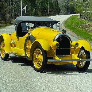 yellow vehicle