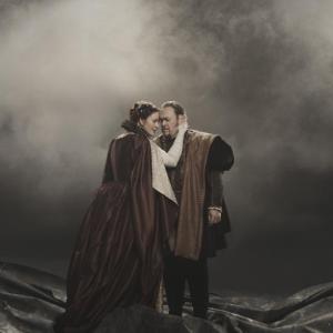 embracing couple