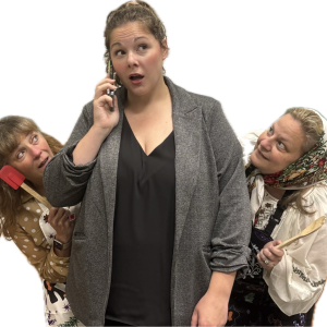 three women