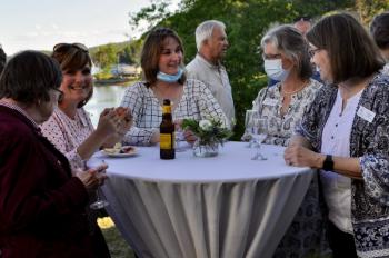 The Lincoln Home Vibrant Senior Living Damariscotta River Business After Hours.