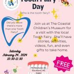 children, tooth fairy, children’s museum, Rockland, February 24th
