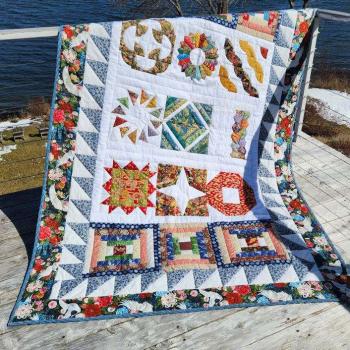 The Friendship Sampler Quilt Guild in Belfast has donated this handcrafted quilt for the fundraiser. (Photo courtesy Quilt Guild in Belfast) The Friendship Sampler Quilt Guild in Belfast has donated this handcrafted quilt for the fundraiser. (Photo courtesy Quilt Guild in Belfast)